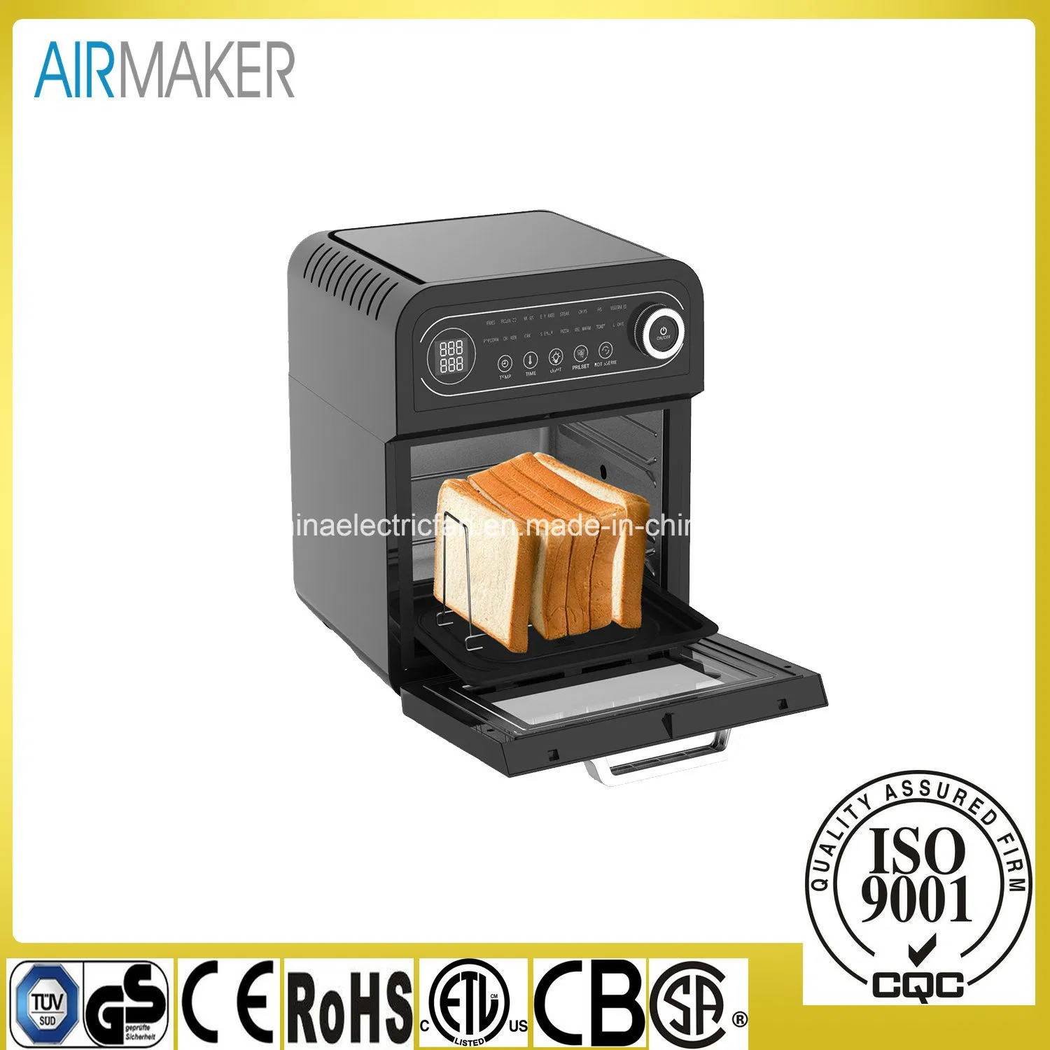 Commercial Appliance Electric Air Convection Fryer Halogen Oven for Home