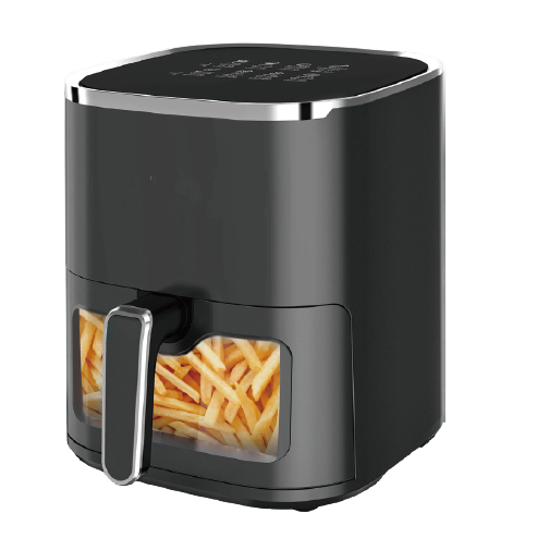 5L Smart Air Fryer Toaster Oven Small Kitchen Appliances Built-in Digital Air Fryer Oven With Up And Down Dual Heating