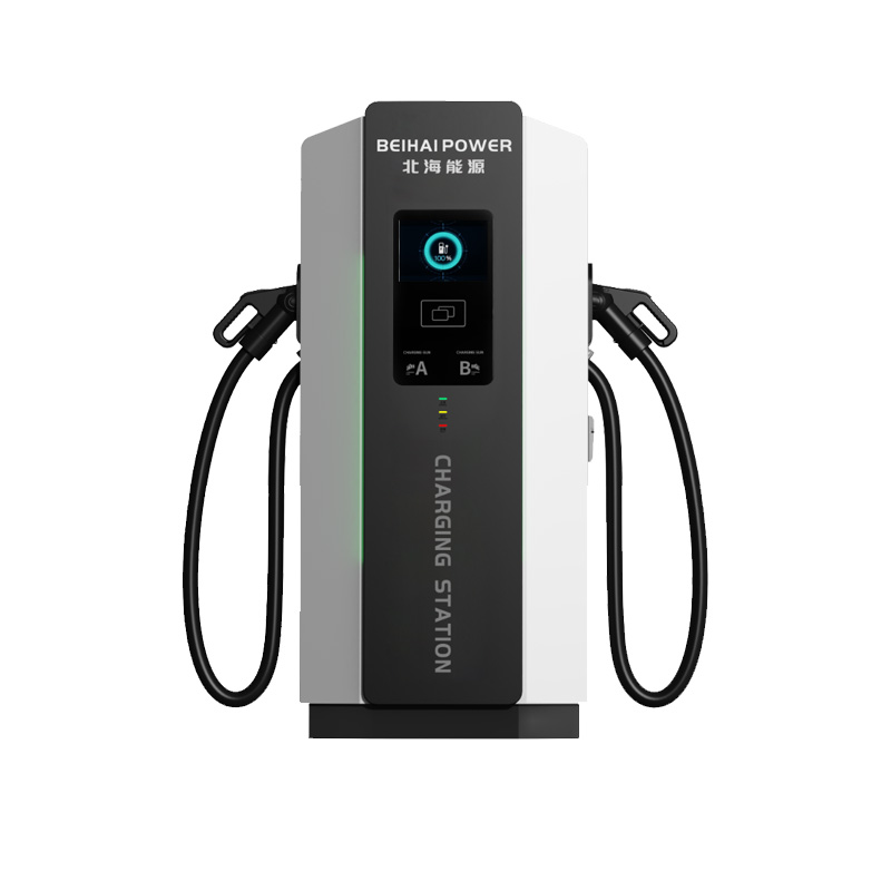 Wholesale Hot Sale 80kw DC Electric Car Fast Charging Station Floor Stand CCS2 Ocpp Dual Gun DC EV Charger Solution for Evse Electric Car Commercial Manufacturers, Supplier