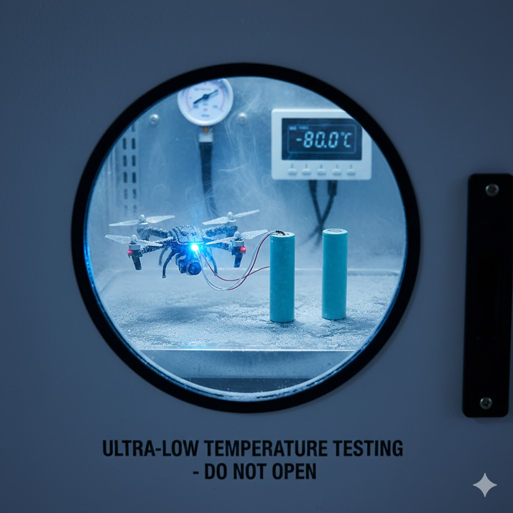 -80° C to 60° C Operating 18650 Lithium Battery Cell