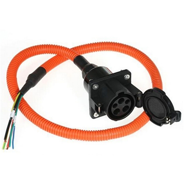 China 16A 32A SAE J1772 Inlets Socket 240V Type 1 AC EV Charging Socket for Electric Car Charger Suppliers, Factories
