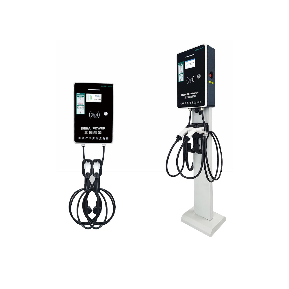 China BeiHai Power Wall-Mounted AC EV Charger 7KW Charging Wallbox Commercial AC EV Charger with Type 2 Charging Plug  Suppliers, Factories