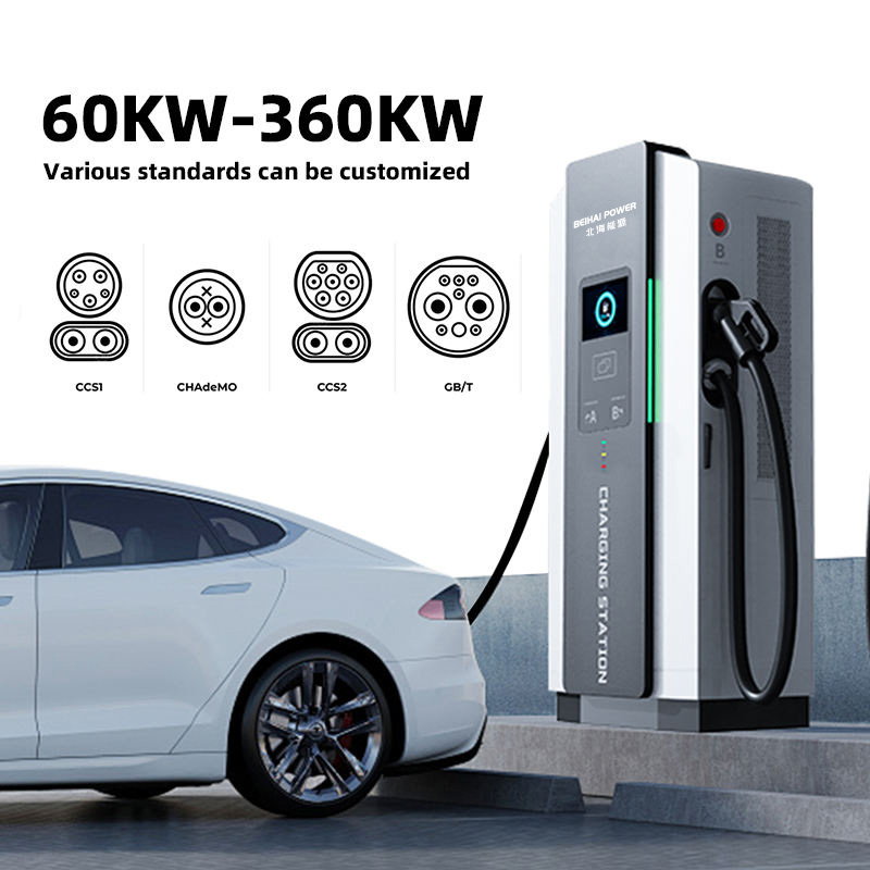 China 240kw CCS1/CCS2/Chademo/GBT DC Fast Evse Electric Vehicle Charging Station Level 3 Dual Gun EV Car Charger for Commercial  Manufacturers, Factories