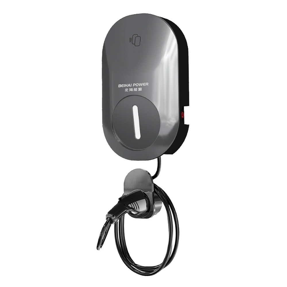 Wholesale AC 7kw Wall-Mounted Charging Pile Home Electric Vehicle Charging Station Wallbox EV Charger with Type 1 or Type 2 Plug Manufacturer, Supplier