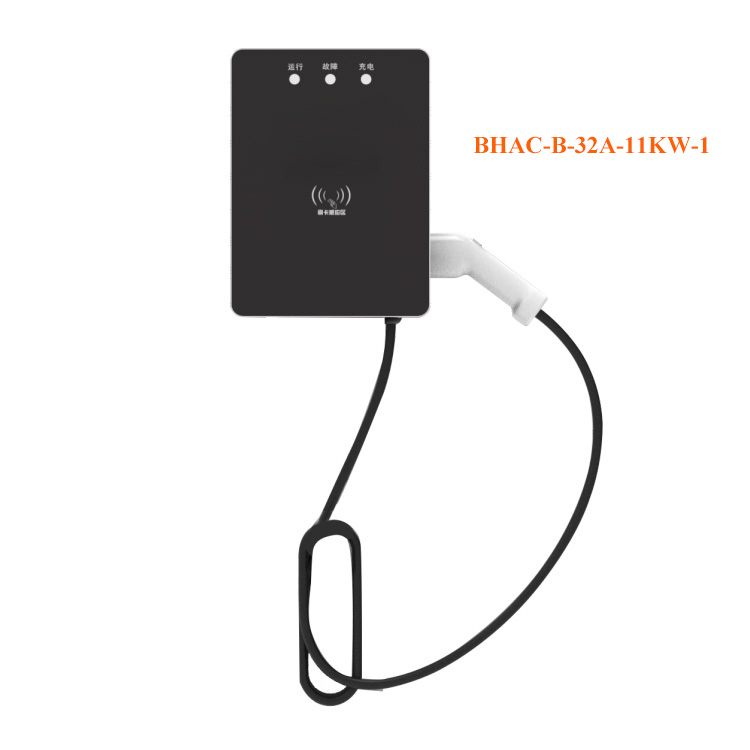 China Factory Wholesale Type1 Type2 GBT Wall-Mounted Charger 11KW AC EV Charger Level 1 Smart Electric Car Charging Station  Supplier, Factory