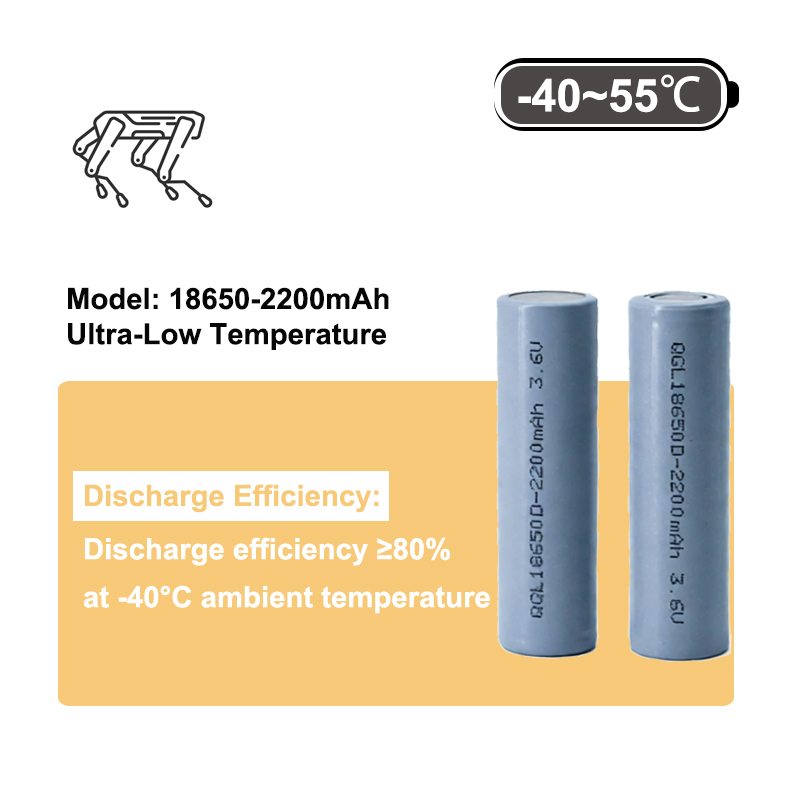 Wholesale 3.6V 2200mAh Superior Low-Temperature Solid State Battery -80~55℃ Cylindrical Ultra-Cryogenic Lithium Battery 18650 for Evtol/Fxed-Wing Uav/Multi-Rotor Drone Manufacturer, Supplier
