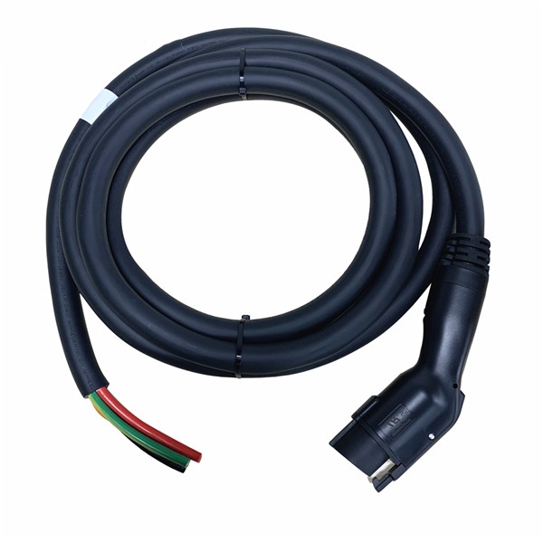 Wholesale USA 16A 32A Type1 J1772 Charge Plug EV Connector Tethered Cable for Electric Car Charger Manufacturers, Factory