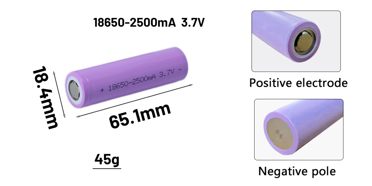 18650-2500 Battery