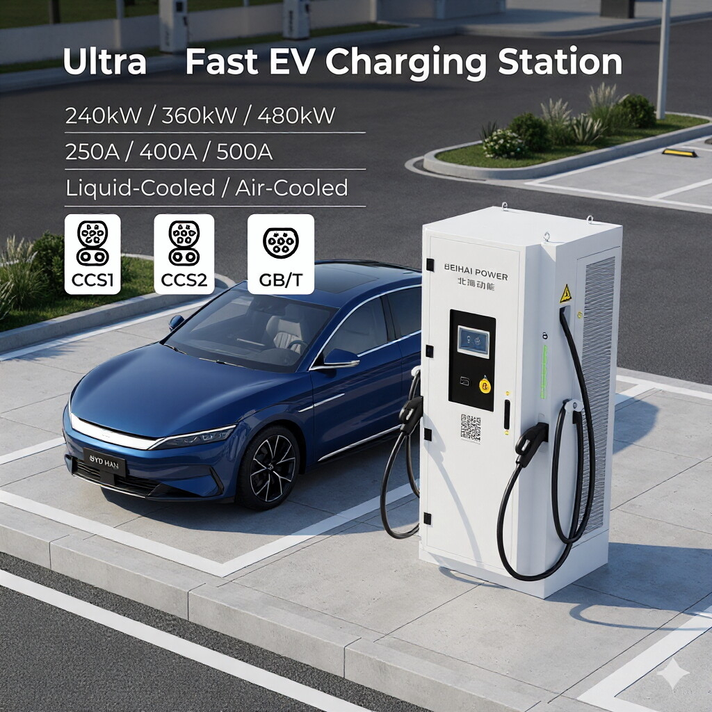 Wholesale  OEM/ODM 360kW EV Charging Station Liquid-Cooled Supercharging Station for Electric Heavy-duty Truck Charging Manufacturer, Supplier