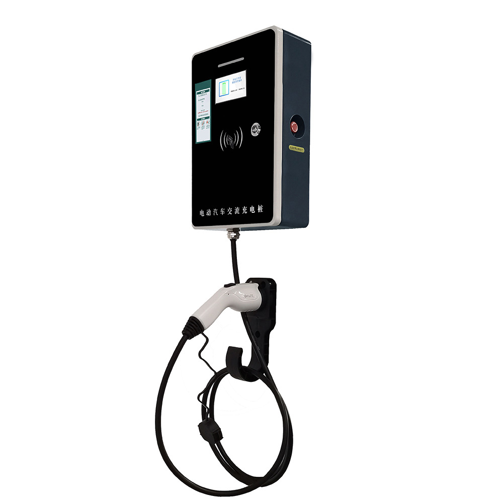 Wholesale IP65 AC 220V EV Charging Pile 3.5kw 7kw Single Double Gun Commercial Charging Station Manufacturer, Supplier