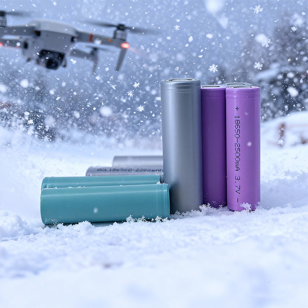 Wholesale 18500 Ultra-Low Temperature Cylindrical Battery 3.7V 2500mAh Cryogenic Lithium Battery Supports -80-50 Degrees Battery Pack Manufacturers, Supplier
