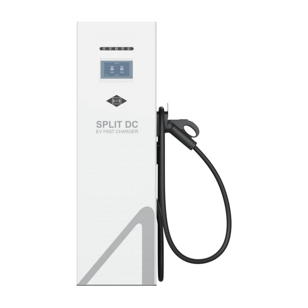 Wholesale Hot Sale 120KW Efficient 3 Phase DC Floor Mounted EV Charging Station Air Cooled Single Gun Charging Pile for Commerical Supplier, Factory