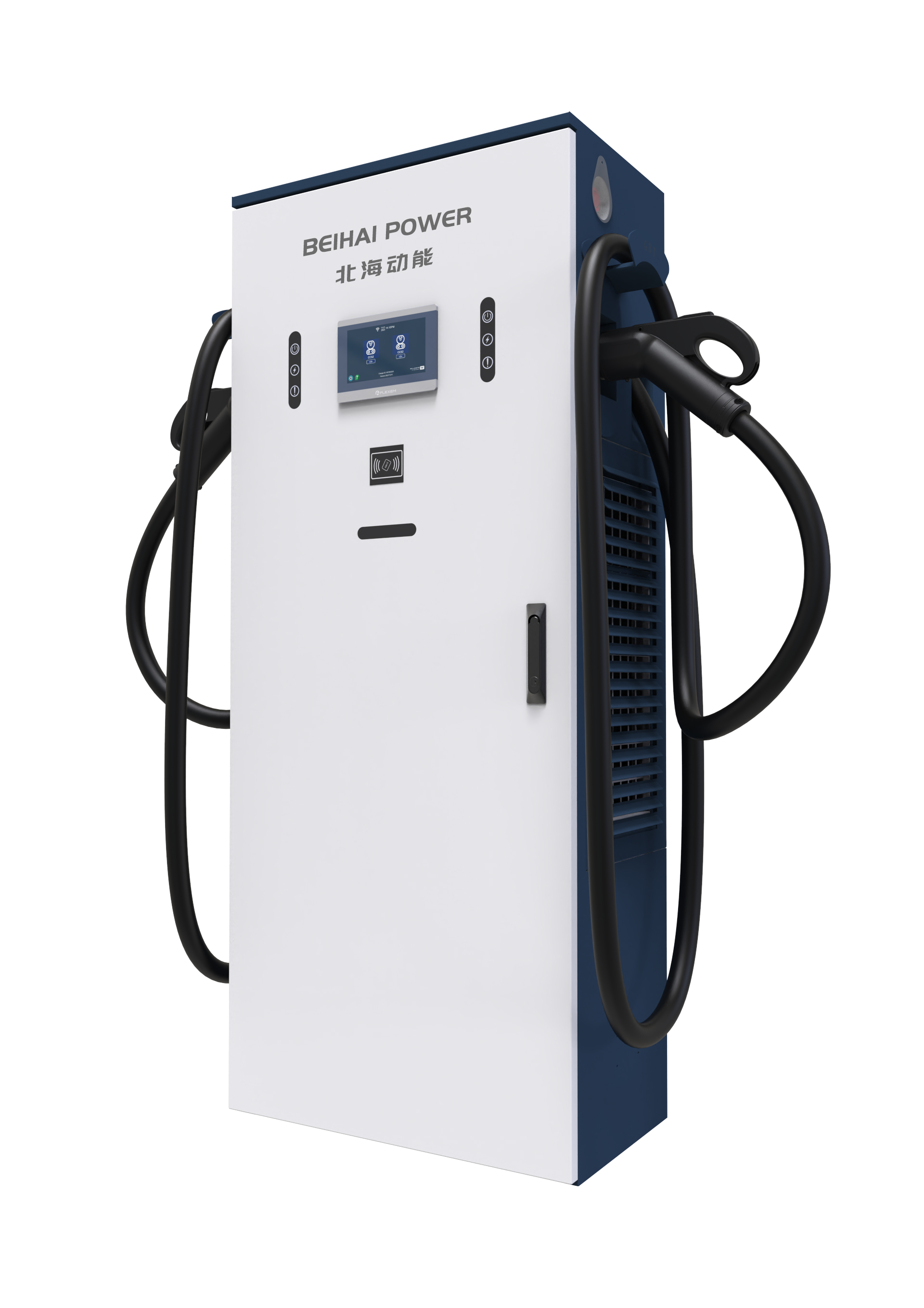 Wholesale 120KW DC New Energy Electric Car Charging Station Level 3 Commercial Electric Vehicle Charging Station Dual Gun DC Fsat EV Charger for Public Suppliers, Factories