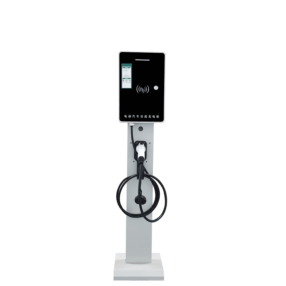 China Manufacturer 3 Phase 220V Wall 32 AMP 7kw Smart Home AC EV Charging Station Smart EV Car Charger Wallbox with 4.3inch Screen Supplier, Suppliers
