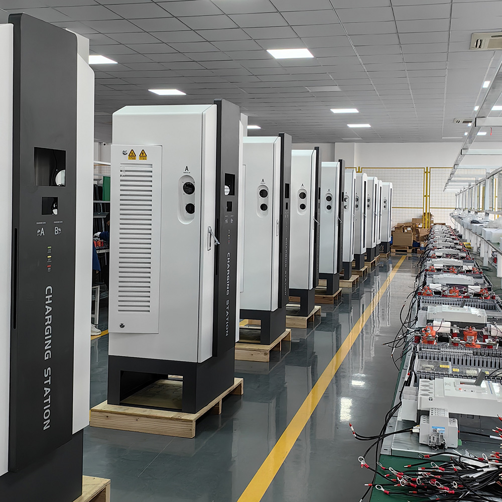 China Hot Sell Double Gun 240kw DC Charging Pile DC Fast Charging Station CCS2+CCS1+GB/T Electric Vehicle Charging Pile Manufacturers, Suppliers