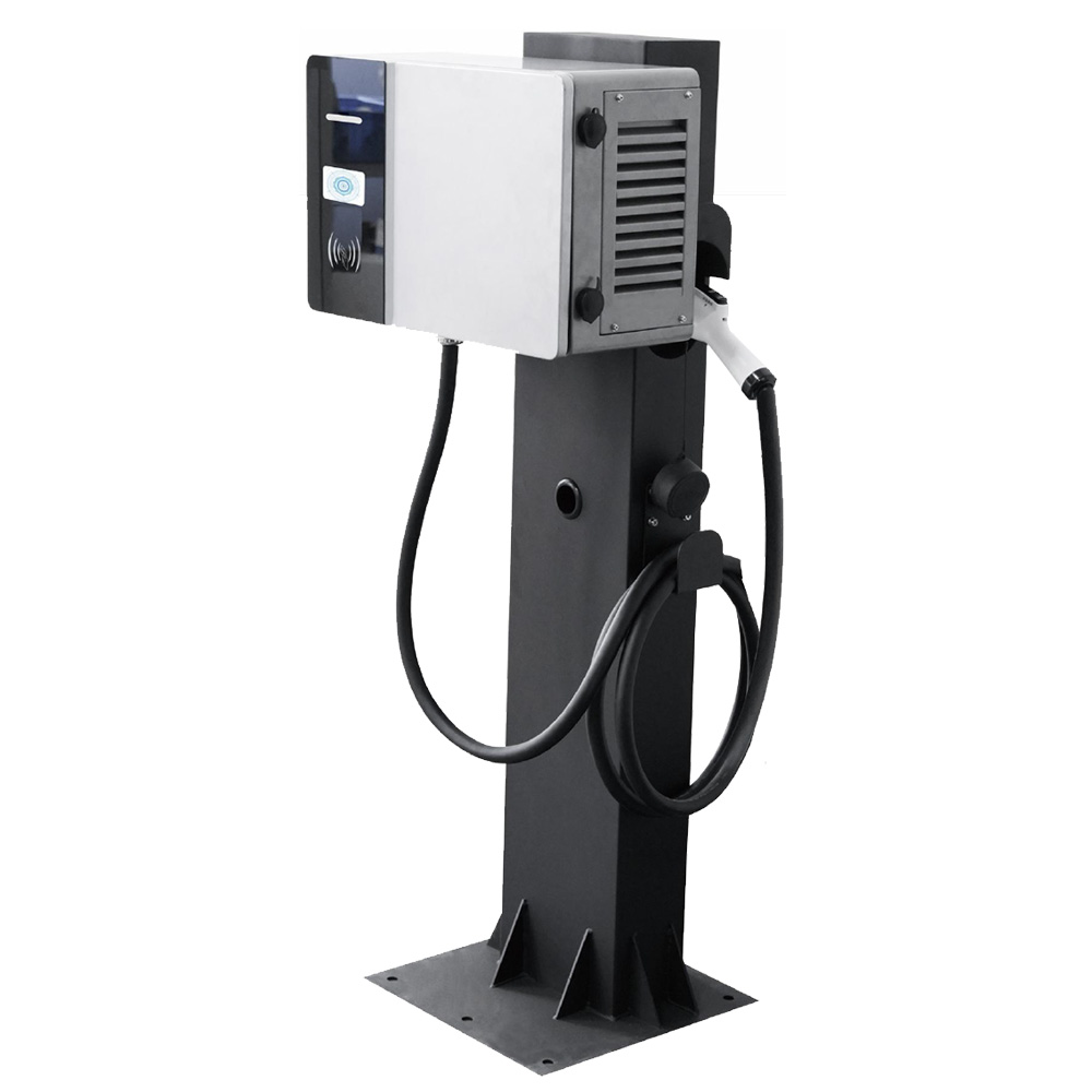 China 30KW DC Floor Mounted Charging Stations Level 2 DC Electric Car Charging Pile Smart EV Charger with CCS/GBT Charge Plug Manufacturer, Factories
