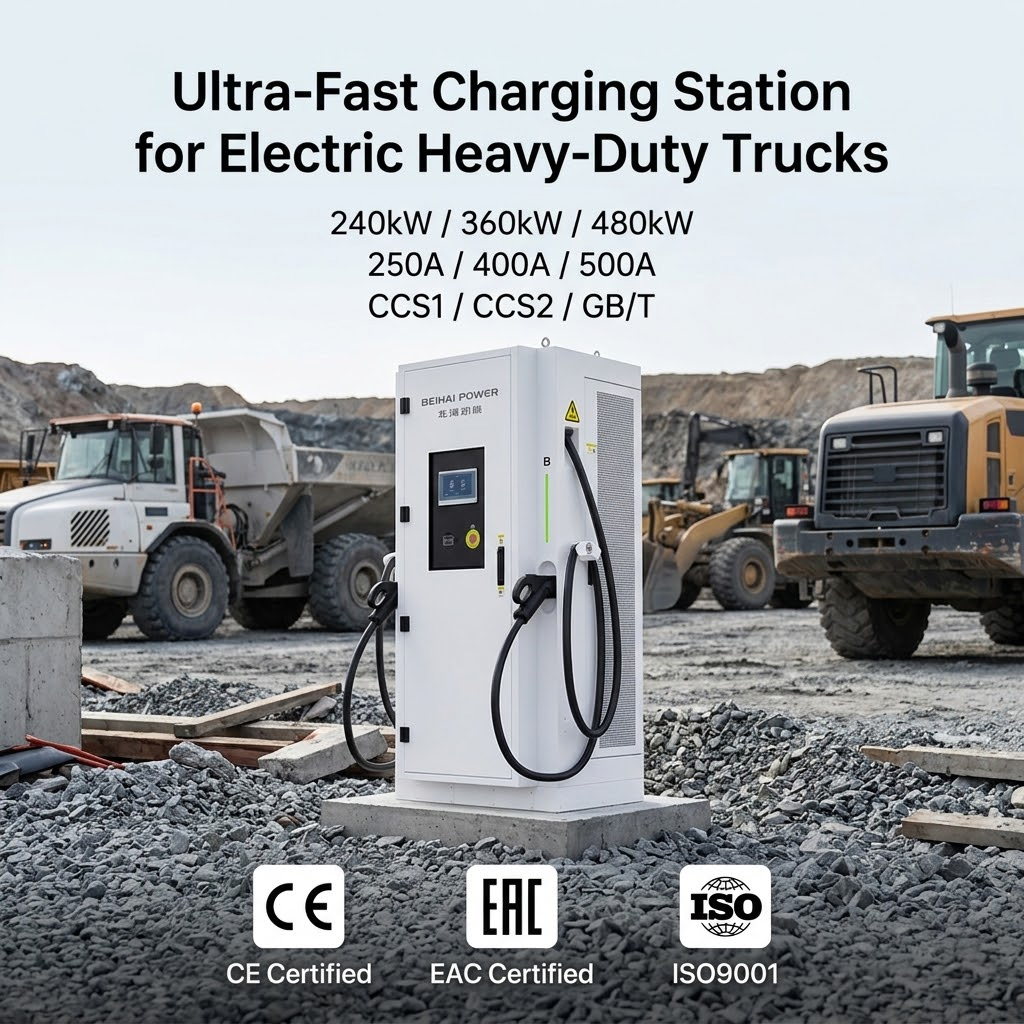 Wholesale  OEM/ODM 360kW EV Charging Station Liquid-Cooled Supercharging Station for Electric Heavy-duty Truck Charging Manufacturer, Supplier