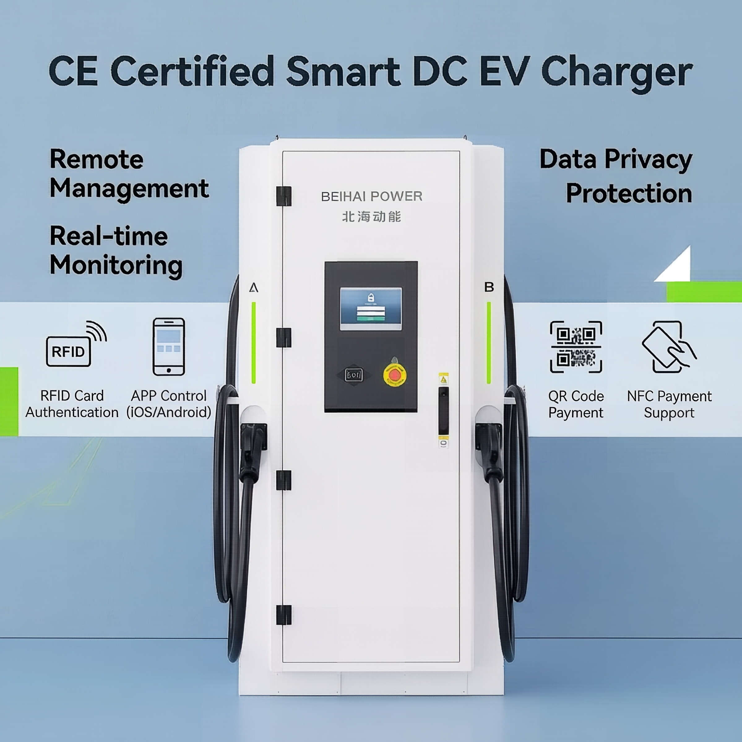 Wholesale  OEM/ODM 360kW EV Charging Station Liquid-Cooled Supercharging Station for Electric Heavy-duty Truck Charging Manufacturer, Supplier