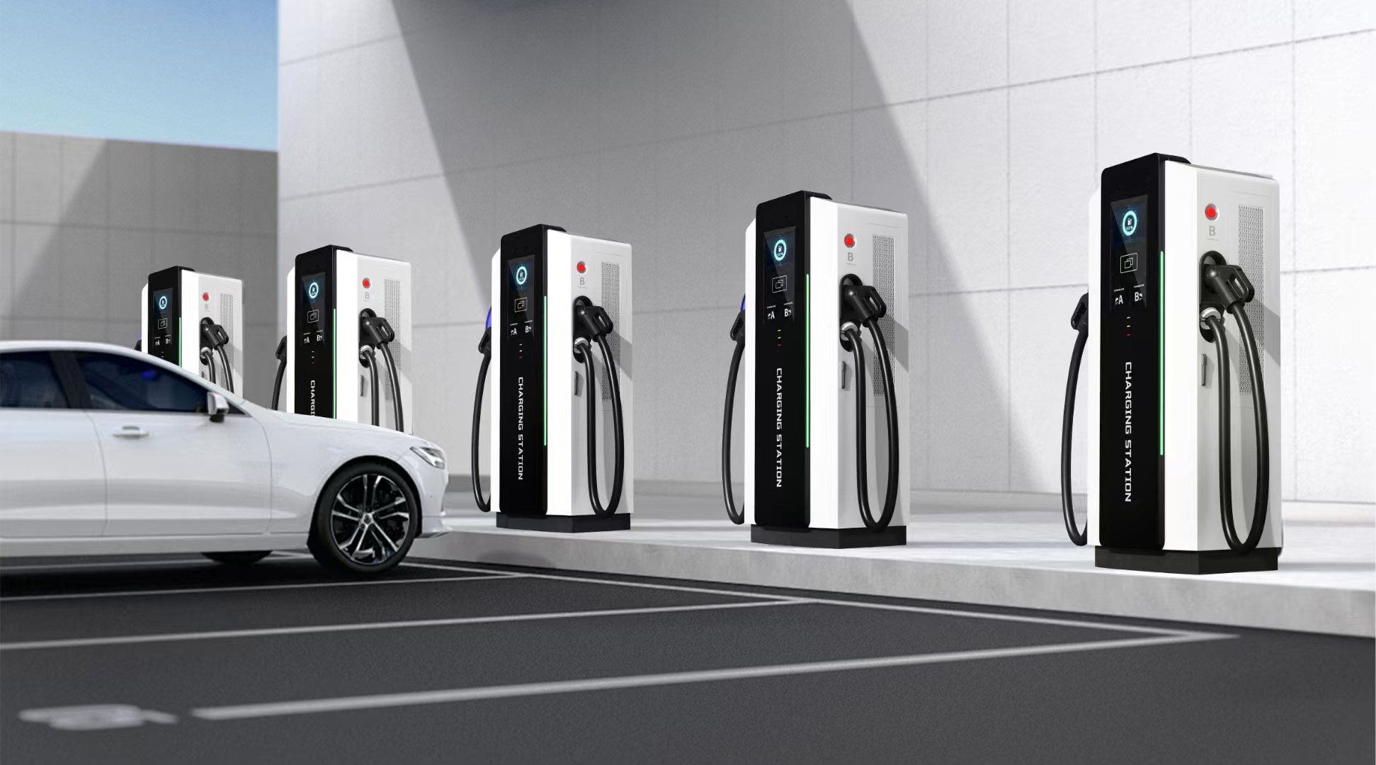 DC EV Fast Charging Station