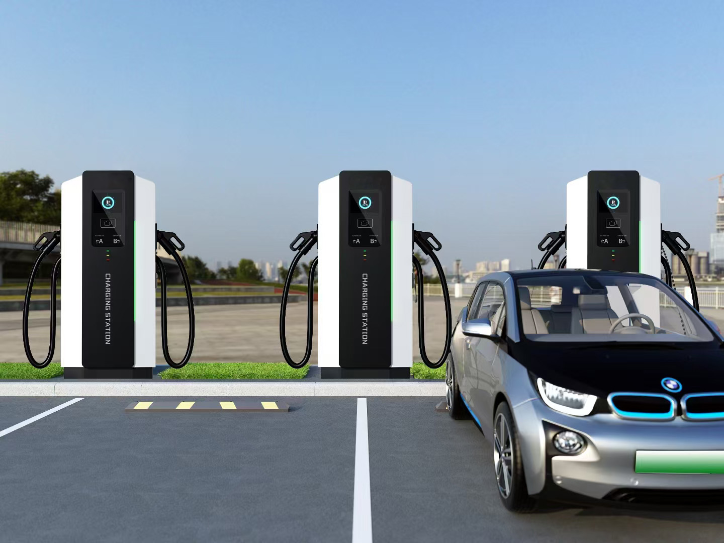 Commercial DC Split EV Charger