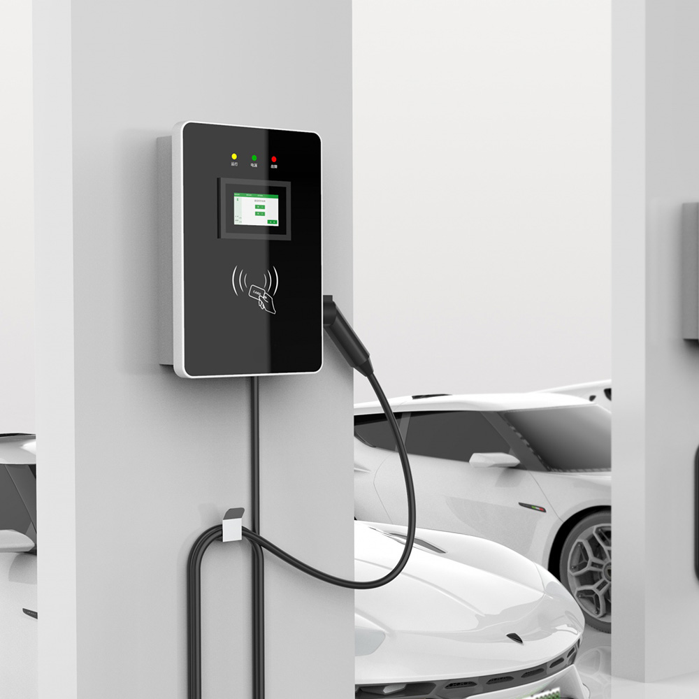 China Factory Wholesale Type1 Type2 GBT Wall-Mounted Charger 11KW AC EV Charger Level 1 Smart Electric Car Charging Station  Supplier, Factory
