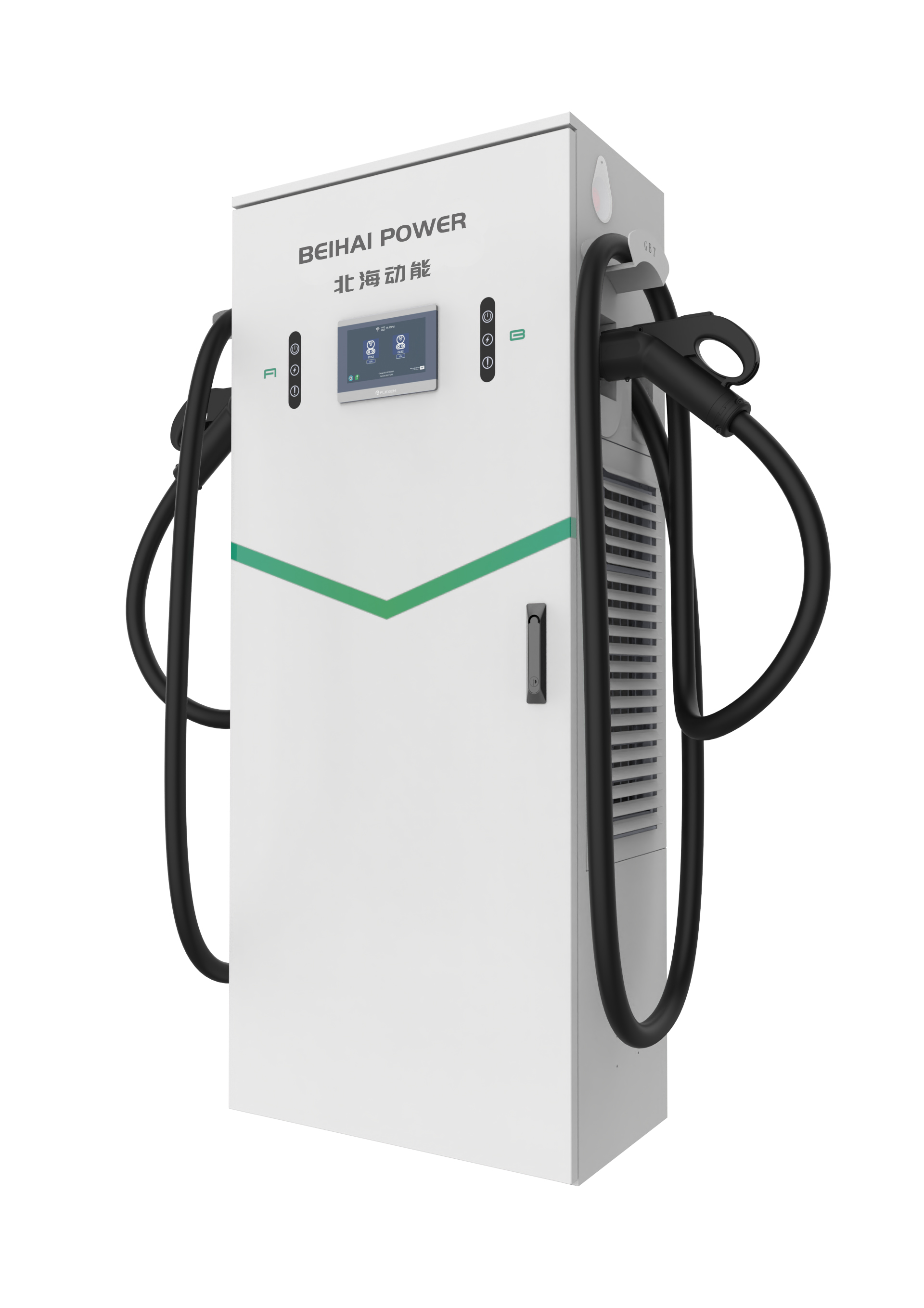 Wholesale 120KW DC New Energy Electric Car Charging Station Level 3 Commercial Electric Vehicle Charging Station Dual Gun DC Fsat EV Charger for Public Suppliers, Factories