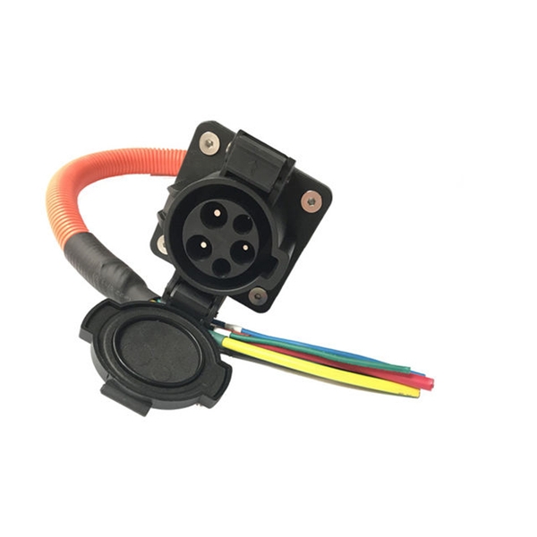China 16A 32A SAE J1772 Inlets Socket 240V Type 1 AC EV Charging Socket for Electric Car Charger Suppliers, Factories
