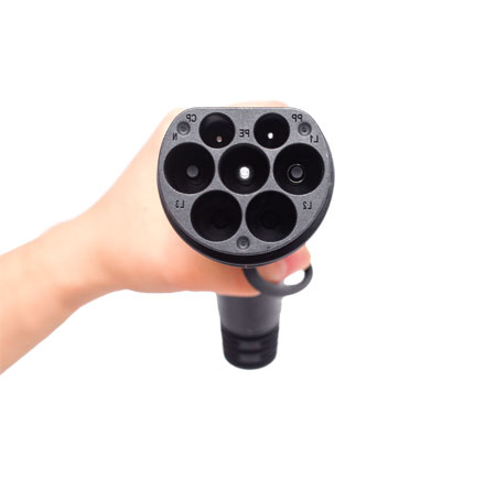 China 16A 32A Type 2 Electric Car Charging Connector IEC 62196-2 AC EV Charging Plug EV Charger Gun with Cable Supplier, Factories