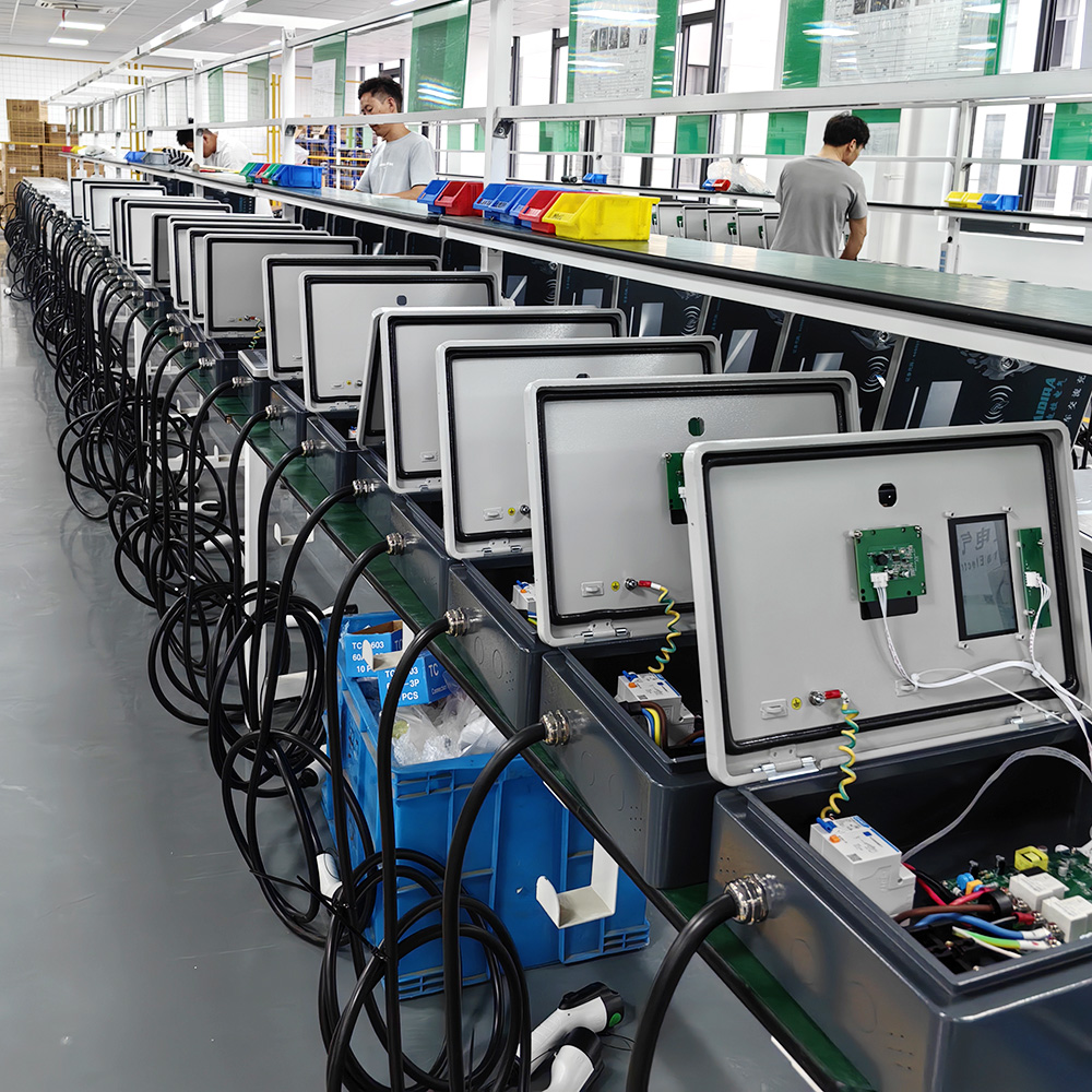 Wholesale WiFi Evse Type 2 32A EV Car Charger 1 Phase 3 Phase 7kw 11kw 22kw Wallbox Fast Home Electric Vehicle Charging Station Supplier, Factory