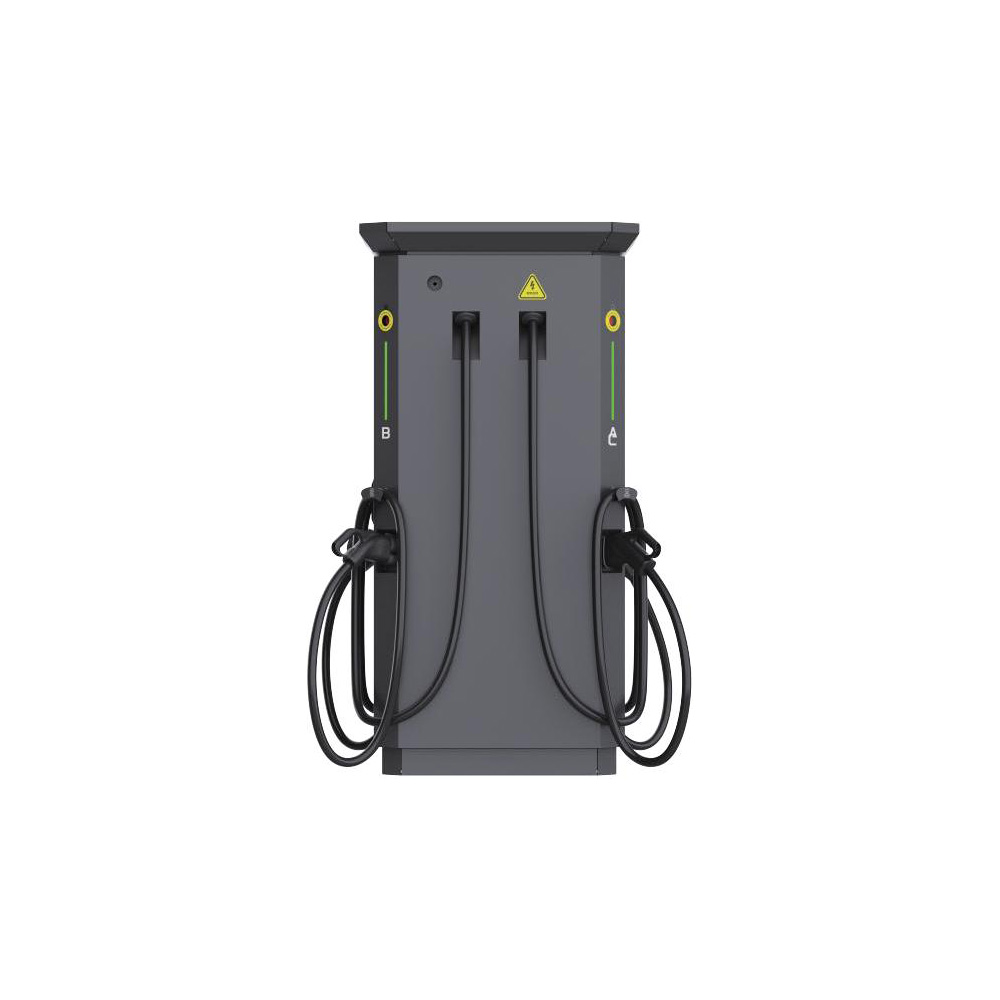 Wholesale 40KW to 240KW Integrated DC Fast Charging Pile Commercial Electric Car Charging Station CCS2 Double Gun EV Charger with 7 Inch LCD Screen Manufacturer, Suppliers