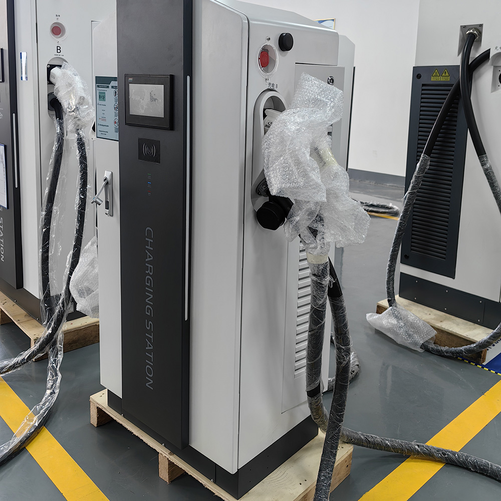 Wholesale 240KW Fast DC EV Charger GB/T CCS1 CCS2 Chademo Split DC Charging Station With Customized EV Car Charging Connector Supplier, Factories
