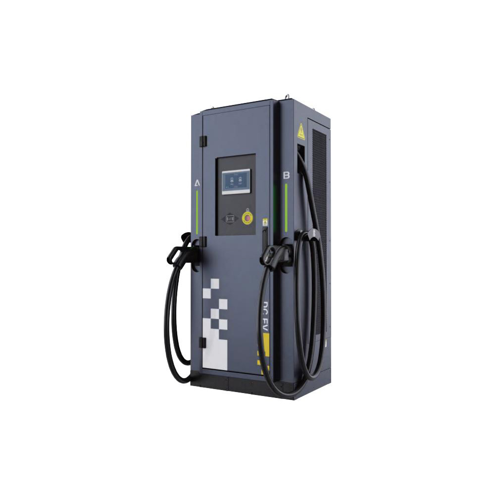 Wholesale 40KW to 240KW Integrated DC Fast Charging Pile Commercial Electric Car Charging Station CCS2 Double Gun EV Charger with 7 Inch LCD Screen Manufacturer, Suppliers