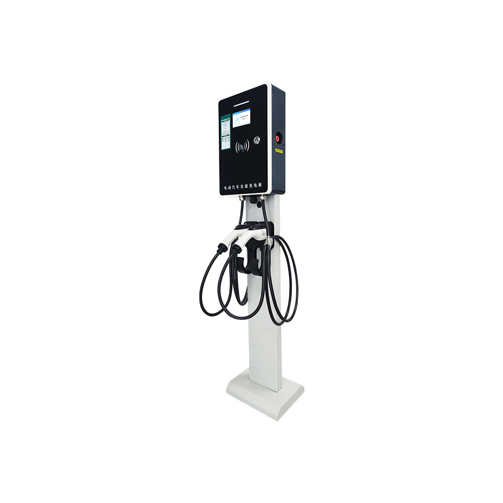China Manufacturer 3 Phase 220V Wall 32 AMP 7kw Smart Home AC EV Charging Station Smart EV Car Charger Wallbox with 4.3inch Screen Supplier, Suppliers
