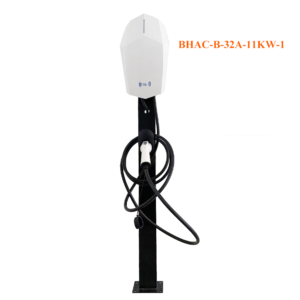China Factory Wholesale Type1 Type2 GBT Wall-Mounted Charger 11KW AC EV Charger Level 1 Smart Electric Car Charging Station  Supplier, Factory