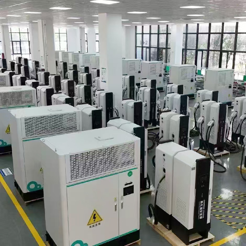 China Factory OEM New Energy Vehicle Charging Pile 480KW Commercial DC Fast EV Charger Level 3 Double Gun Floor Mounted Charging Stations