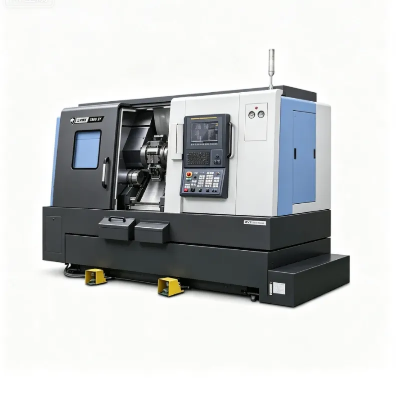 Flexible Custom Optional Modules Twin-Spindle Turning Center
