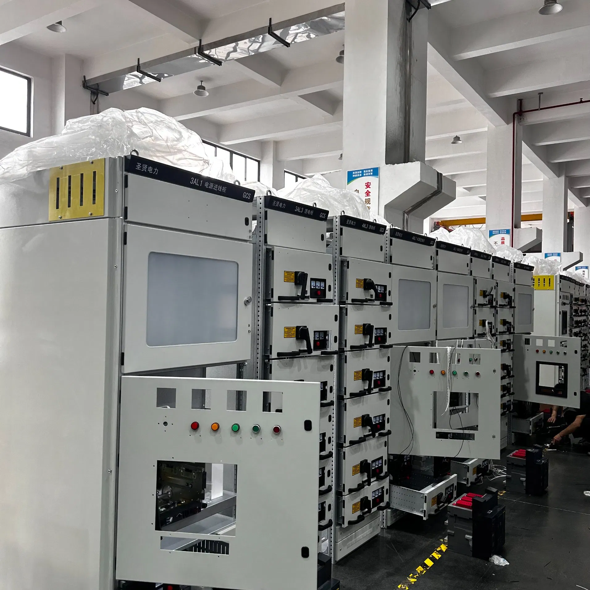 Painel de Centro de Controle de Motores para Distribuição de Energia Industrial