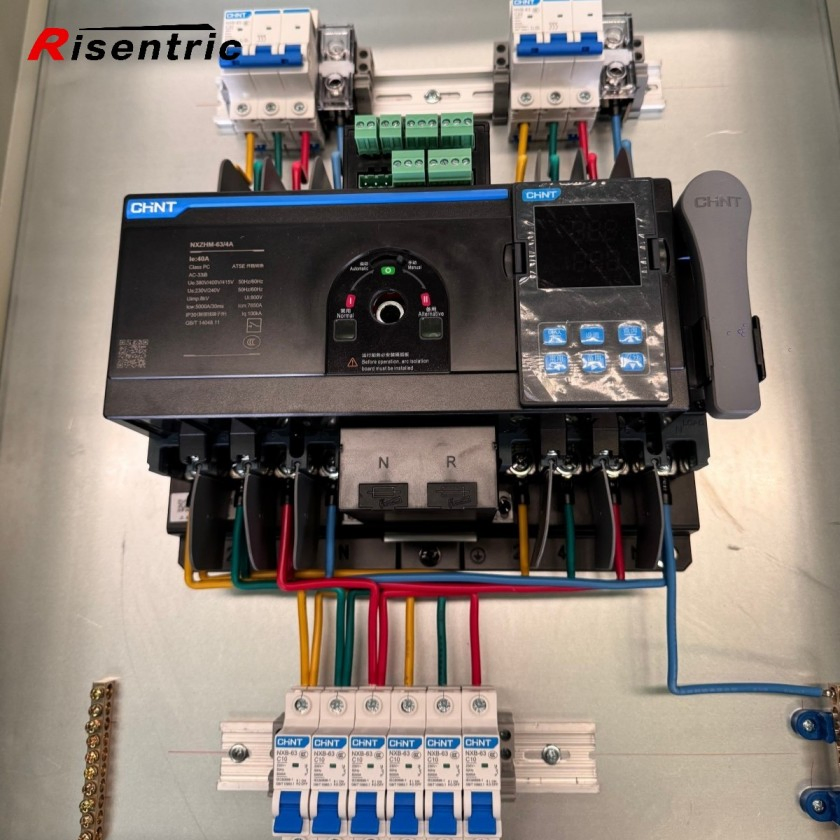 Painel de Distribuição de Energia Industrial 3 Fase 415V/690V Painel de Controle Elétrico de Aço Personalizado Mcc