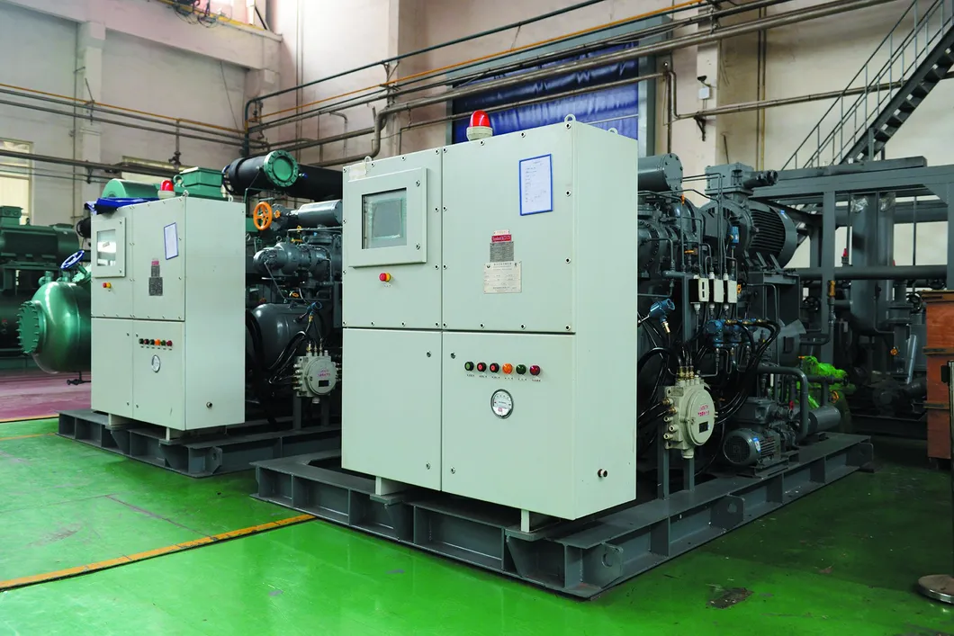 Unidades de condensação de compressor de parafuso para sala de armazenamento a frio congelado