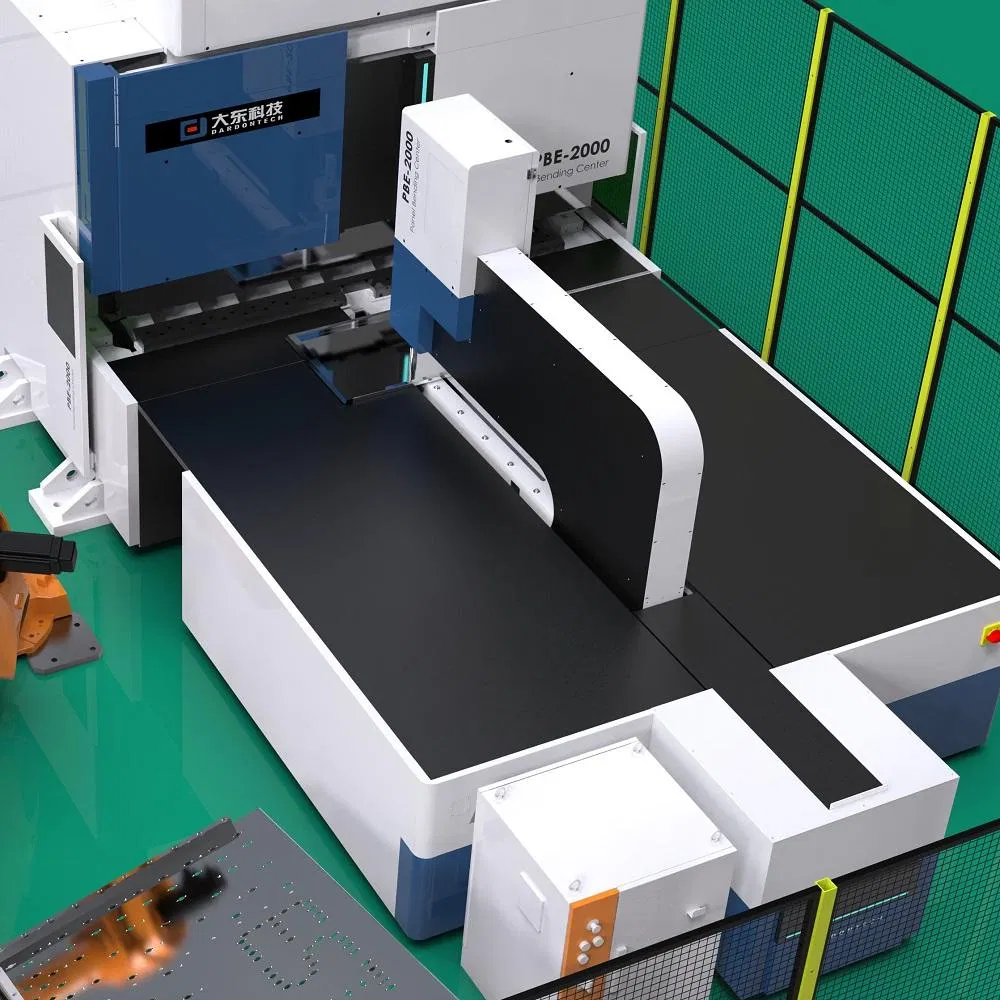 Máquina de Dobra de Painéis de Alumínio em Aço Inoxidável Totalmente Automática com Controle CNC Inteligente de Prensa