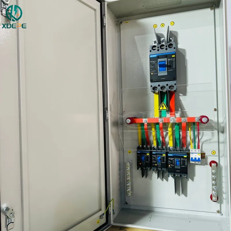 380V Painel de Distribuição Interruptor de Múltiplos Circuitos para Armazém Industrial