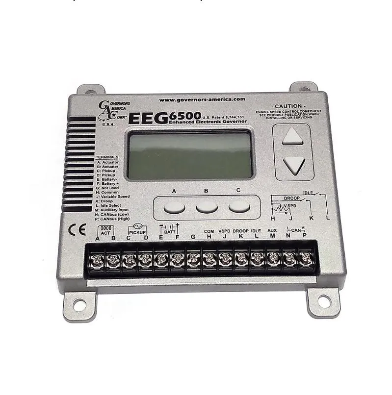 Controlador Eletrônico de Velocidade de Gerador Diesel Original EEG6500 Painel de Controle Genuíno Série GAC Alta Qualidade
