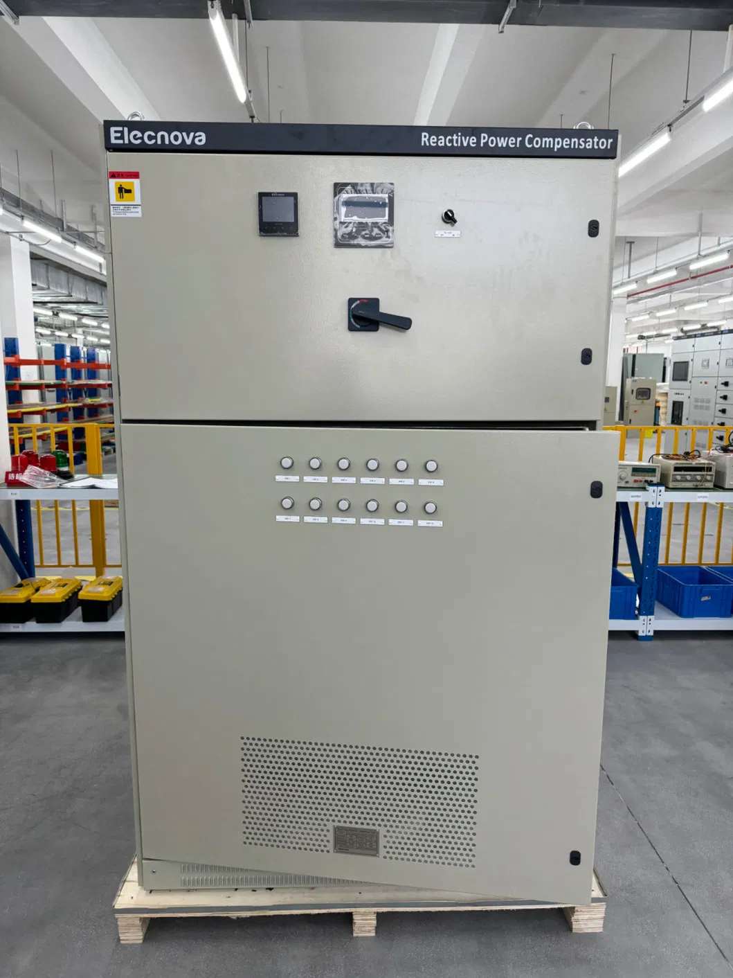 Painel de Controle de Banco de Capacitores de Baixa Tensão para Correção do Fator de Potência