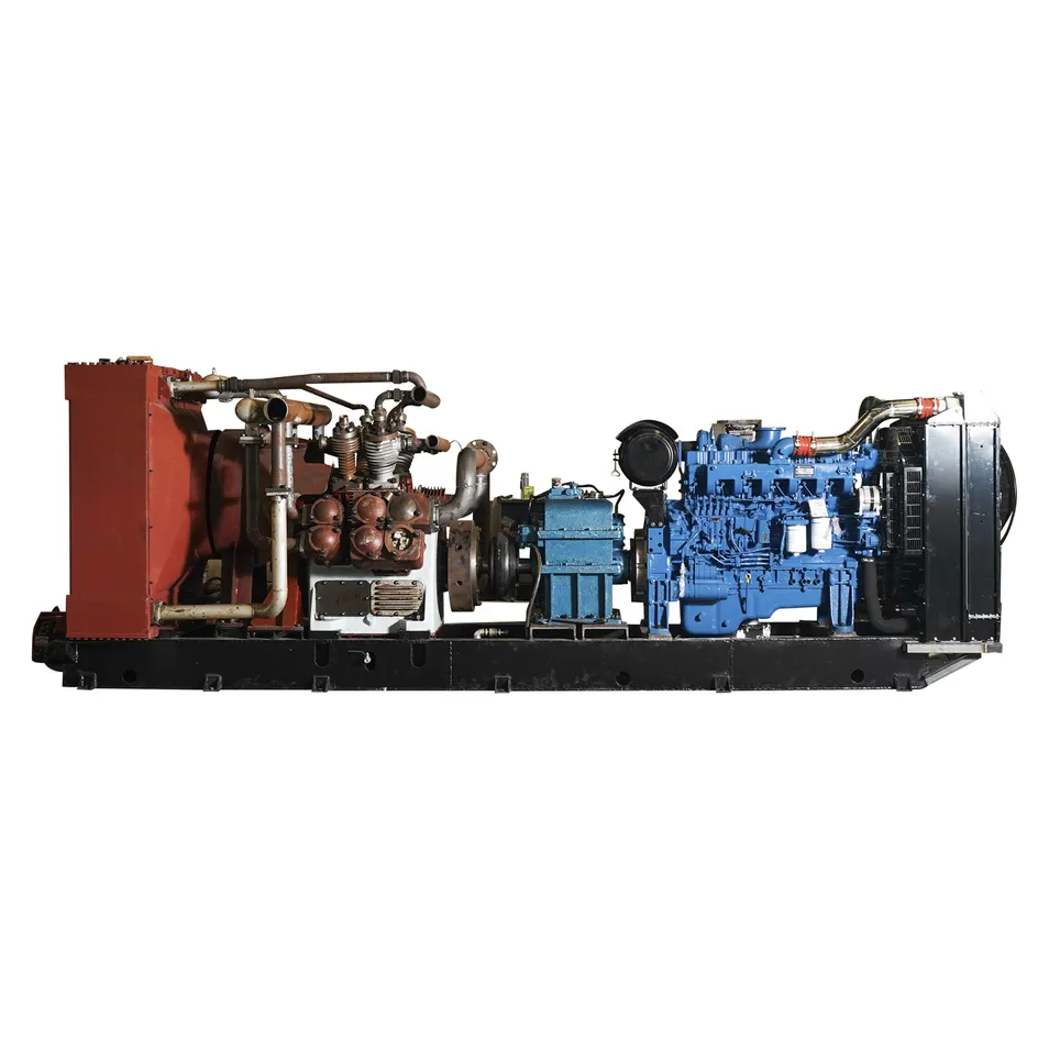 Skid Mounted High Efficiency Biogas Reciprocating Compressor Unit