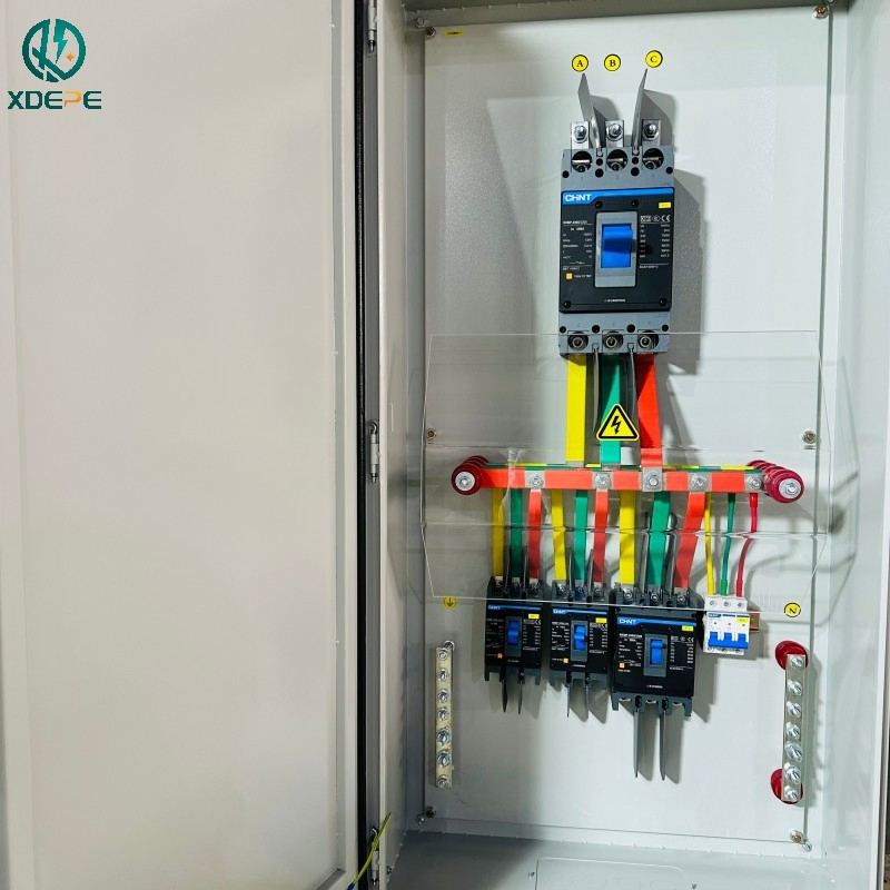380V Painel de Distribuição Interruptor de Múltiplos Circuitos para Armazém Industrial