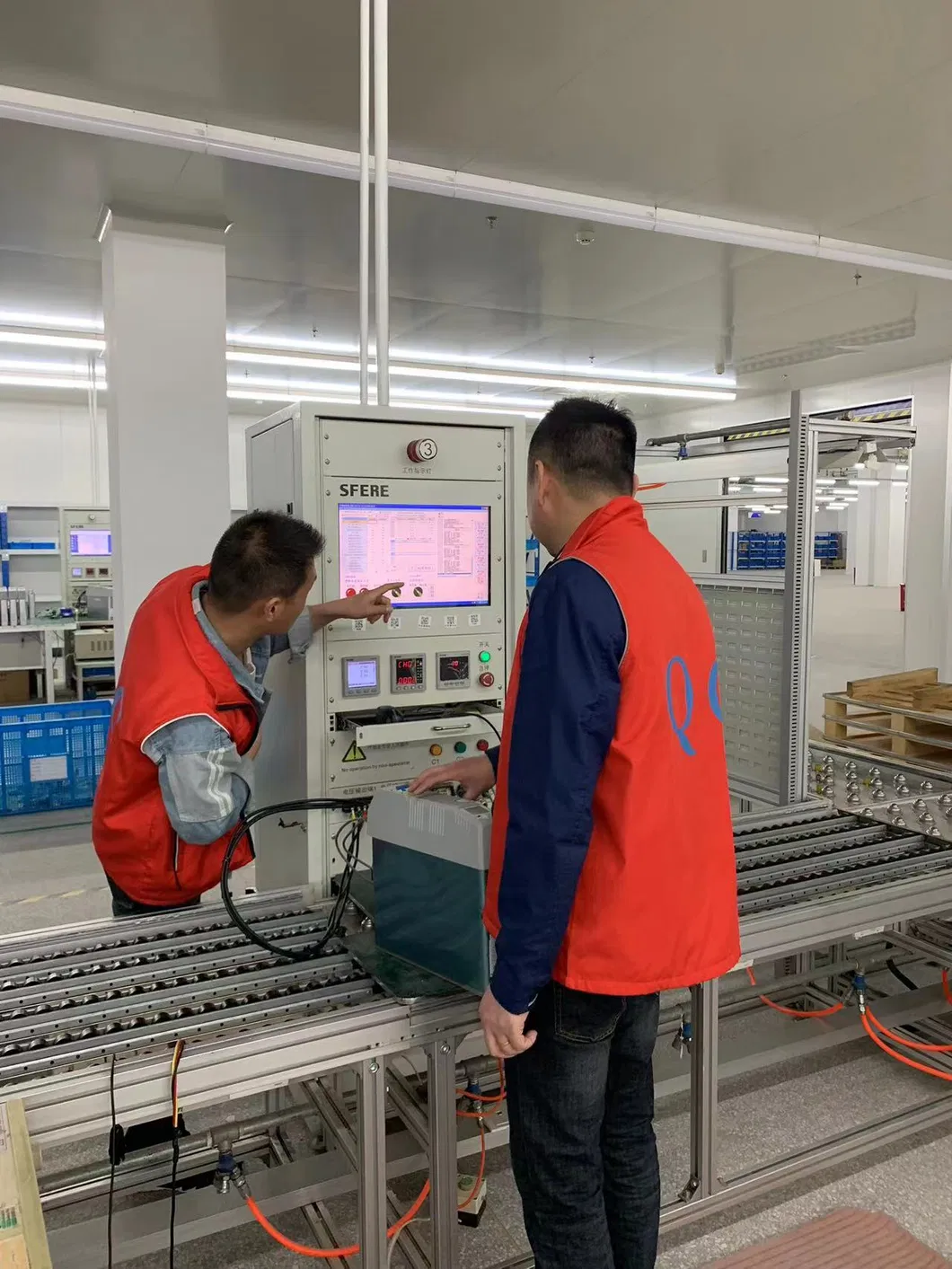 Equipamento de teste