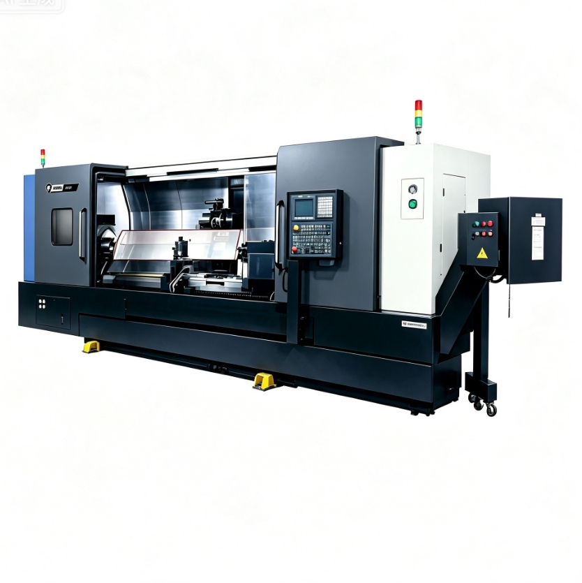 Centro de Torneamento CNC Horizontal Industrial Universal para Peças Automotivas e de Maquinário Pesado
