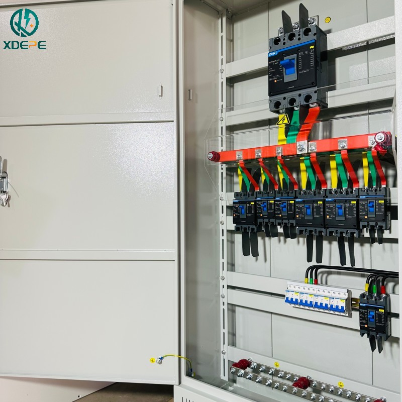 380V Painel de Distribuição Interruptor de Múltiplos Circuitos para Armazém Industrial