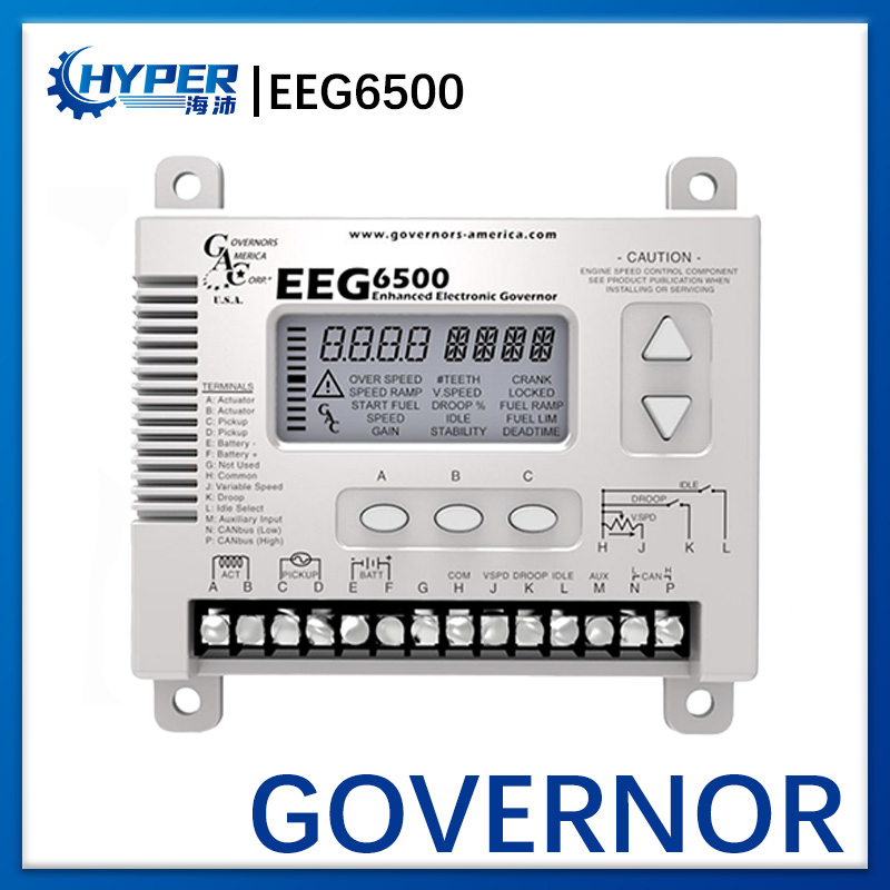 Controlador Eletrônico de Velocidade de Gerador Diesel Original EEG6500 Painel de Controle Genuíno Série GAC Alta Qualidade