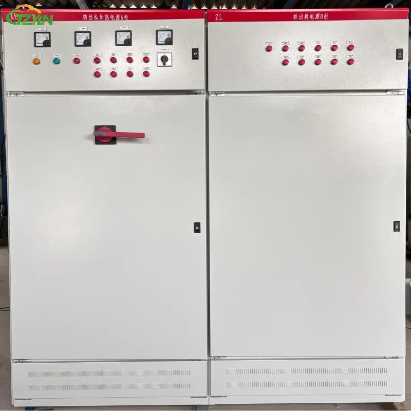 Conjunto Completo de Painéis Elétricos de Distribuição de Energia Industrial